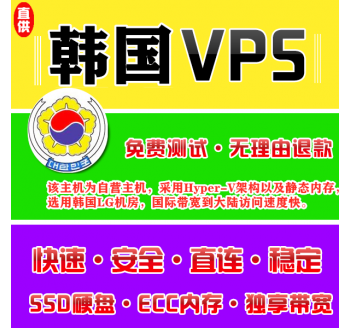 韩国VPS配置2048M申请，搜索引擎构建